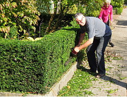 Burendag 27 september 2014 Voortuin
                          Bennekom