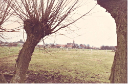 Zicht op Weiland, wat later Jonker Sloetlaan werd anno 1966