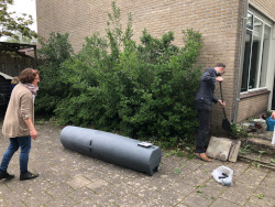 gebruik van (regen)water in de Voortuin
                          Bennekom