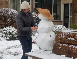 Winter 2015 Voortuin Bennekom